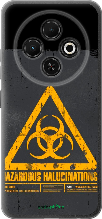 Силиконовый чехол biohazard 28 для Tecno Spark 30C - 4846u-3821 изображение 