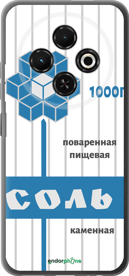 Силіконовий чехол Сіль для Tecno Spark 30C - 4855u-3821 изображение 