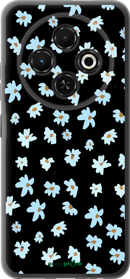 Силіконовий чехол Квітковий для Tecno Spark 30C - 4900u-3821 изображение 