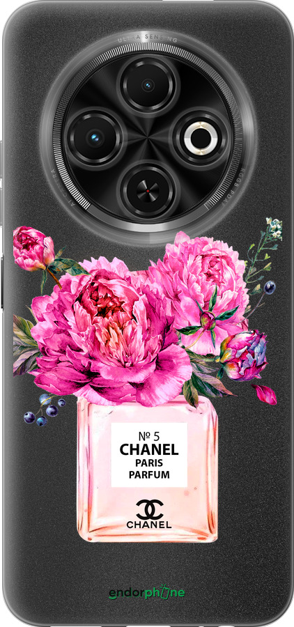 Силіконовий чехол Chanel для Tecno Spark 30C - 4906u-3821 изображение 