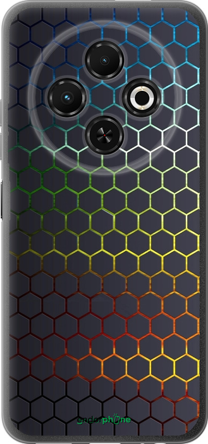 Силіконовий чехол Соти, які переливаються  для Tecno Spark 30C - 498u-3821 изображение 