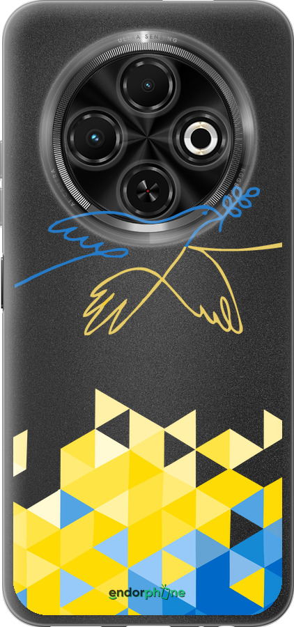 Силиконовый чехол Птица мира для Tecno Spark 30C - 5231u-3821 изображение 