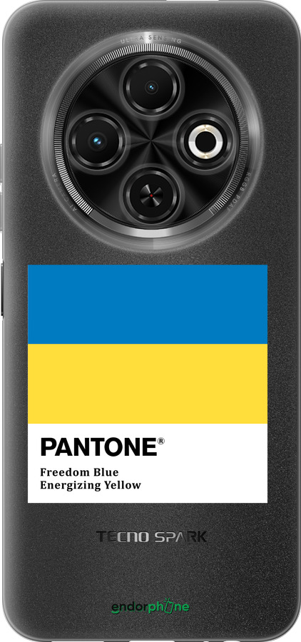 Силіконовий чехол Прапор Пантон для Tecno Spark 30C - 5275u-3821 изображение 