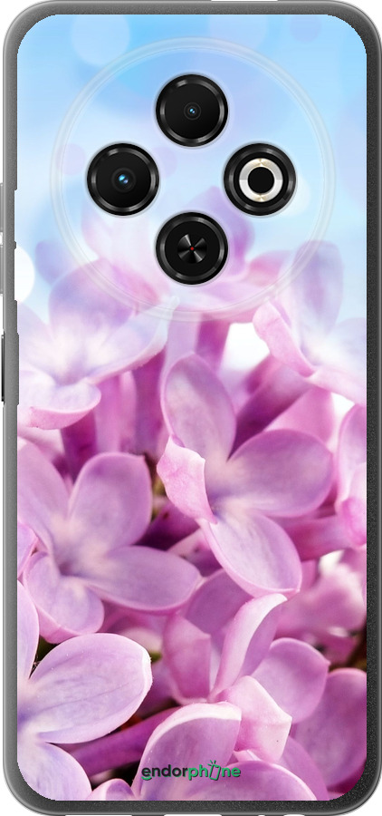 Силиконовый чехол Сирень для Tecno Spark 30C - 527u-3821 изображение 