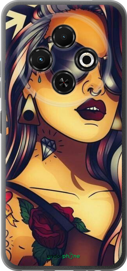 Силіконовий чехол № 5384 для Tecno Spark 30C - 5384u-3821 изображение 