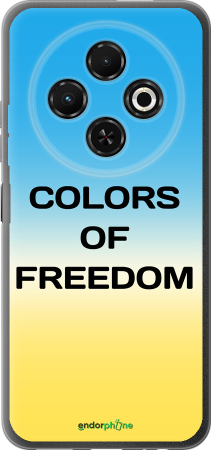 Силиконовый чехол Colors of Freedom для Tecno Spark 30C - 5453u-3821 изображение 