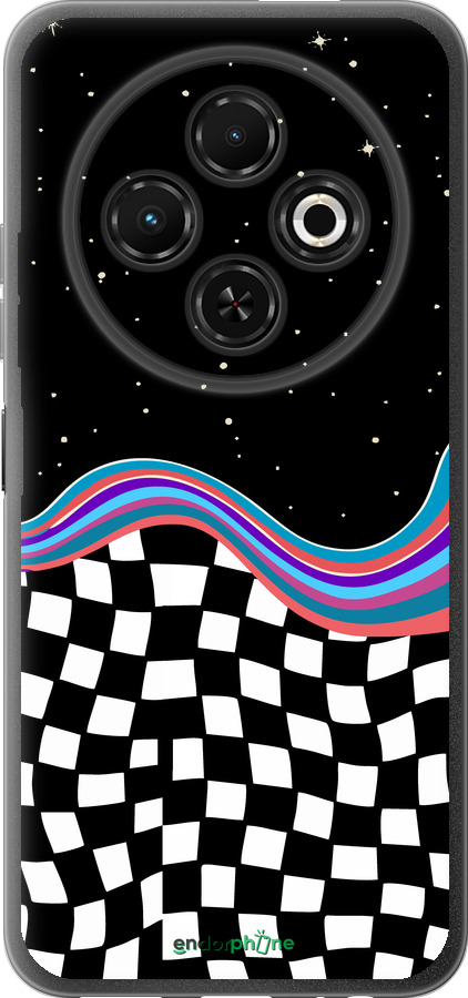 Силиконовый чехол Абстрактный космос для Tecno Spark 30C - 5512u-3821 изображение 