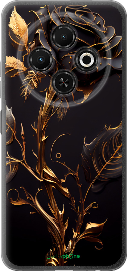 Силіконовий чехол Троянда 3 для Tecno Spark 30C - 5552u-3821 изображение 