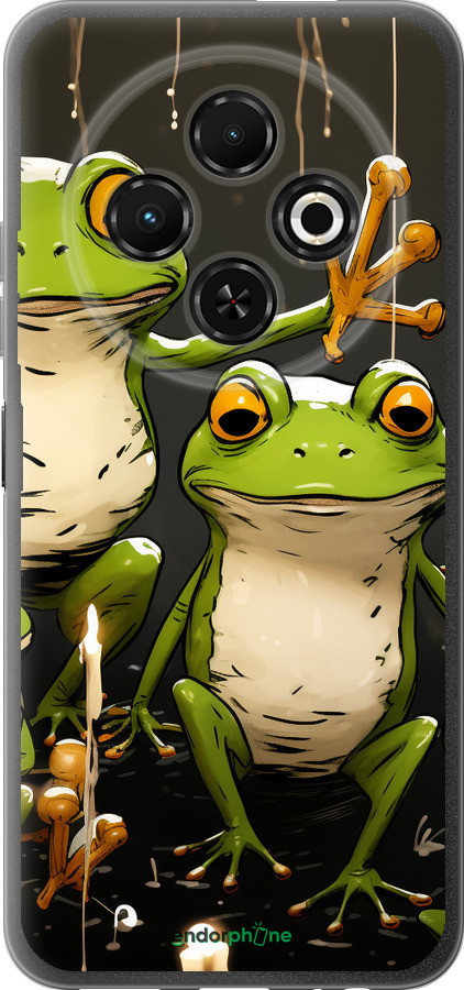 Силиконовый чехол Жабки 2 для Tecno Spark 30C - 5657u-3821 изображение 