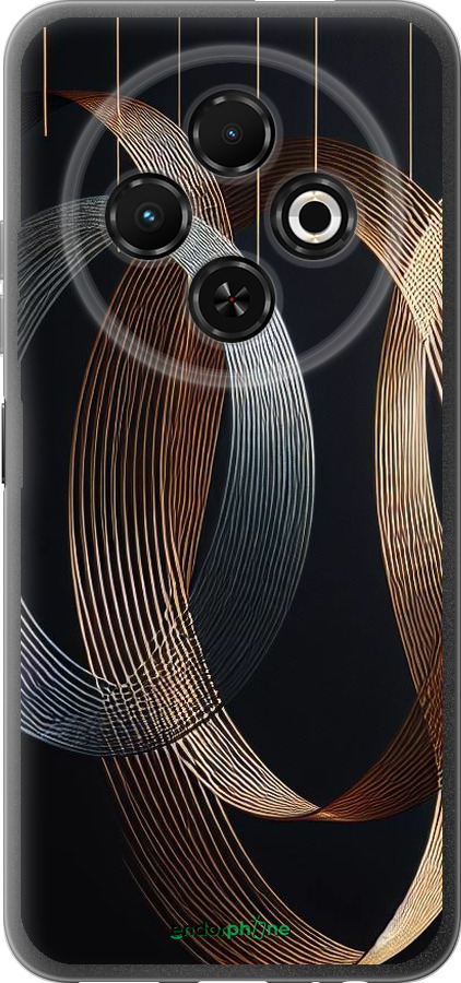 Силиконовый чехол Симфония для Tecno Spark 30C - 5835u-3821 изображение 