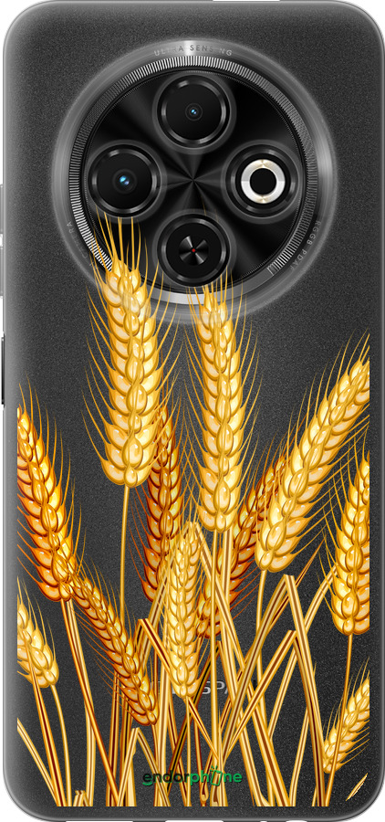 Силиконовый чехол Колоски пшеници для Tecno Spark 30C - 5866u-3821 изображение 