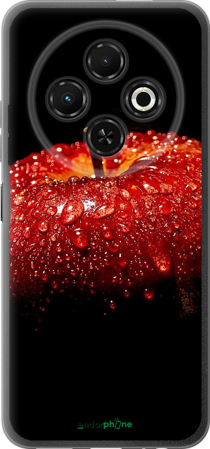 Силиконовый чехол Яблоко для Tecno Spark 30C - 6022u-3821 изображение 