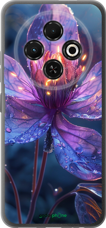 Силиконовый чехол Магический цветок для Tecno Spark 30C - 6038u-3821 изображение 