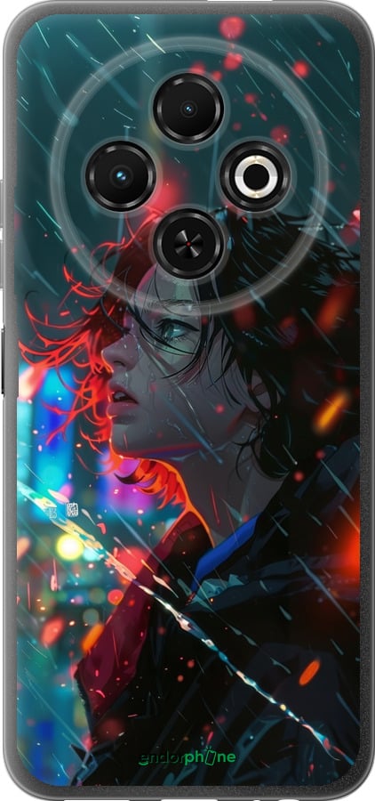 Силіконовий чехол Нічні вогні для Tecno Spark 30C - 6096u-3821 изображение 