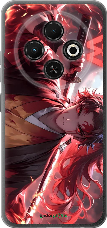 Силіконовий чехол Аниме воин для Tecno Spark 30C - 6281u-3821 изображение 