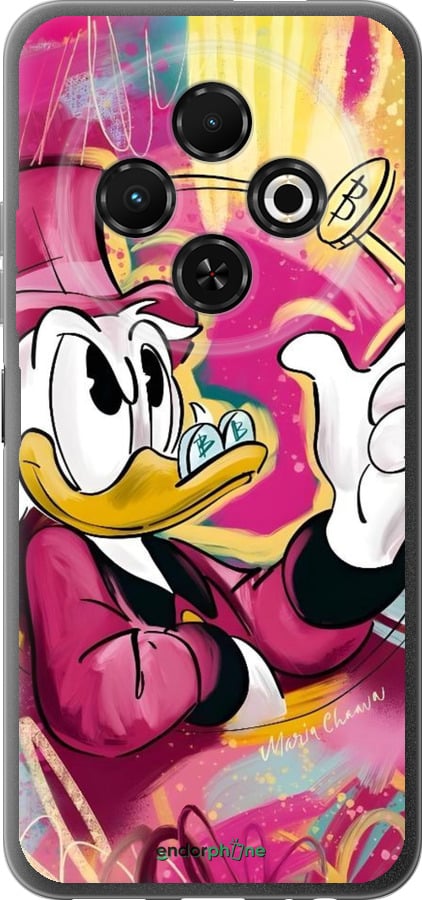 Силіконовий чехол Скрудж для Tecno Spark 30C - 6283u-3821 изображение 