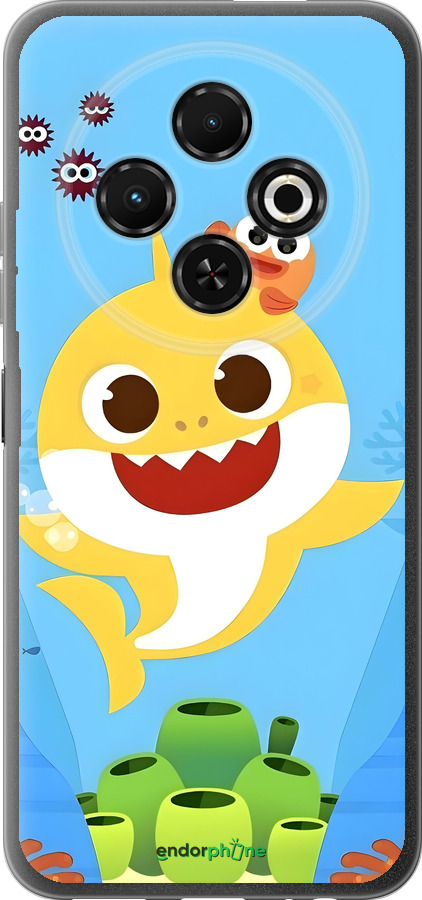 Силіконовий чехол Бейби Шарк для Tecno Spark 30C - 6303u-3821 изображение 
