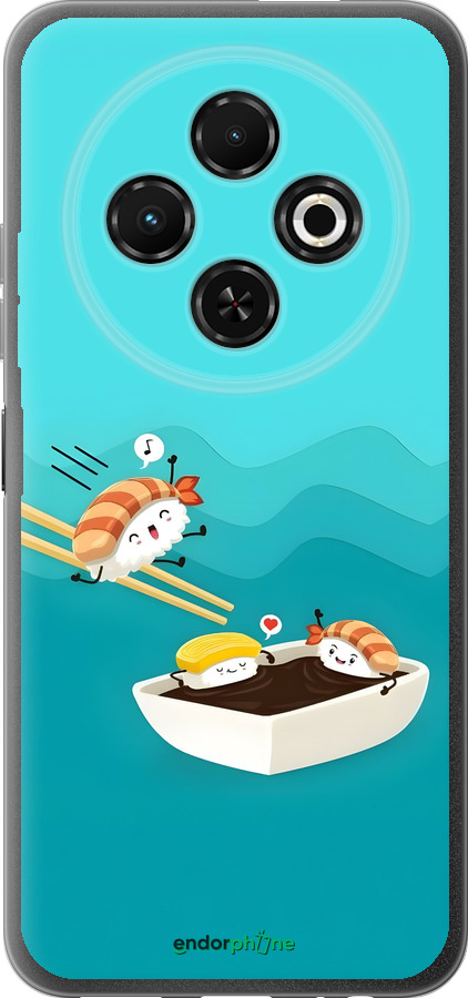 Силиконовый чехол Суши для Tecno Spark 30C - 6354u-3821 изображение 