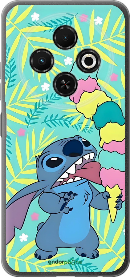 Силиконовый чехол Стич для Tecno Spark 30C - 6361u-3821 изображение 