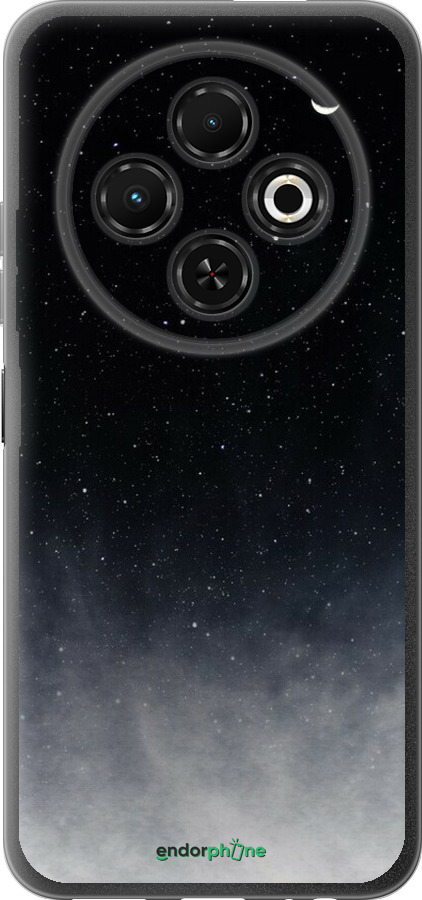 Силиконовый чехол Сині хмари, Синій місяць для Tecno Spark 30C - 6396u-3821 изображение 