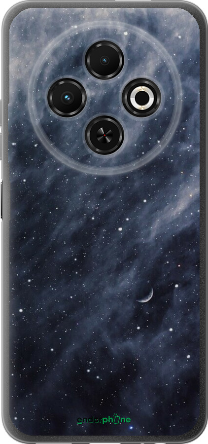 Силиконовый чехол Голубые облака, Голубая луна для Tecno Spark 30C - 6398u-3821 изображение 