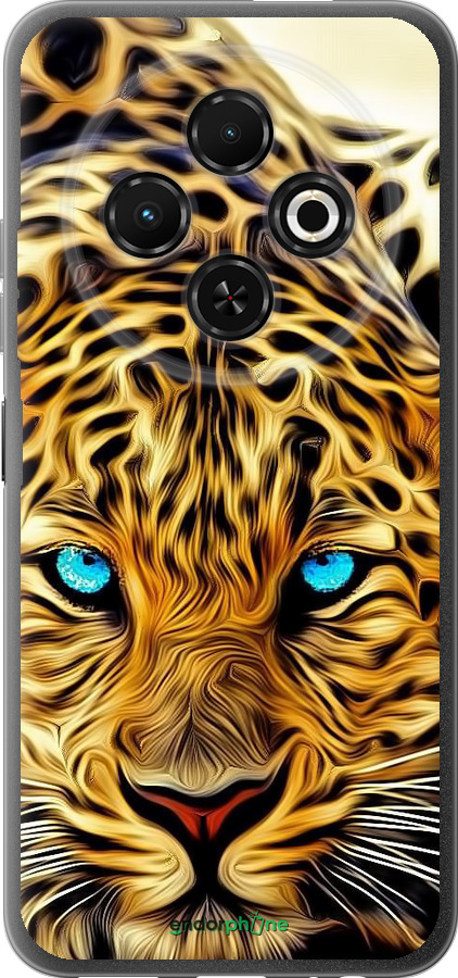 Силиконовый чехол Леопард для Tecno Spark 30C - 6611u-3821 изображение 