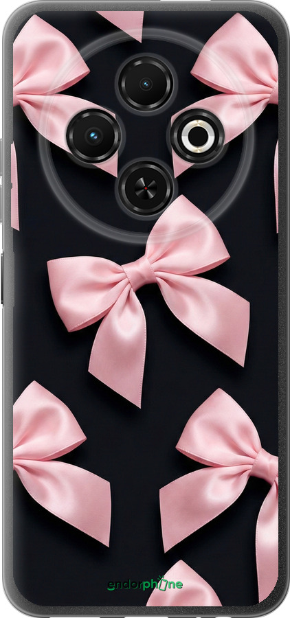 Силиконовый чехол Coquette Ribbons Dark Coquette для Tecno Spark 30C - 6767u-3821 изображение 
