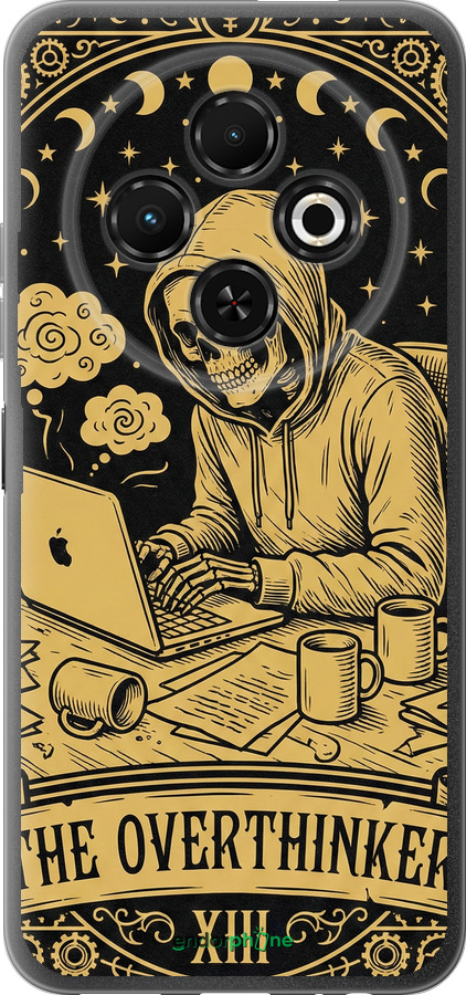 Силиконовый чехол The Overthinker для Tecno Spark 30C - 6774u-3821 изображение 