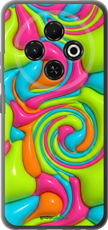 Силіконовий чехол Y2K Jelly Dream для Tecno Spark 30C - 6780u-3821 изображение 