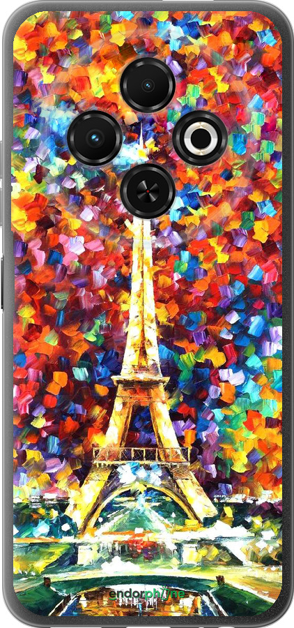 Силіконовий чехол Париж для Tecno Spark 30C - 830u-3821 изображение 