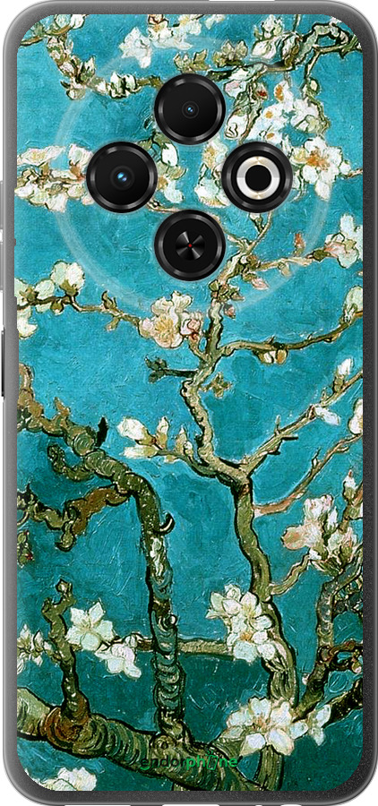 Силиконовый чехол Винсент Ван Гог. Сакура для Tecno Spark 30C - 841u-3821 изображение 