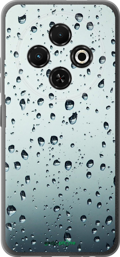 Силіконовий чехол Скло в краплях для Tecno Spark 30C - 848u-3821 изображение 