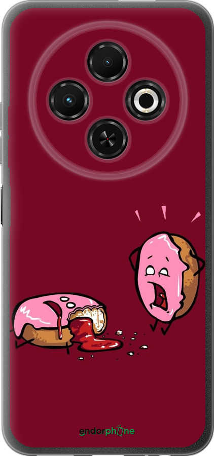 Силиконовый чехол Печенье для Tecno Spark 30C - 911u-3821 изображение 
