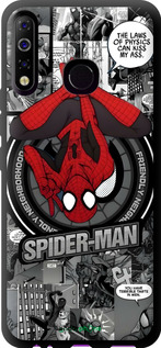 TPU чехол Человек паук для Tecno Spark 4 KC2 - 6279b-2406 изображение 