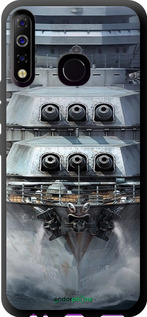 TPU чехол Лінкор, world of tanks, wargaming, військовий корабель для Tecno Spark 4 KC2 - 6453b-2406 изображение 