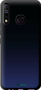 TPU чехол Градієнт у темно-синьому стилі для Tecno Spark 4 KC2 - 6542b-2406 изображение 