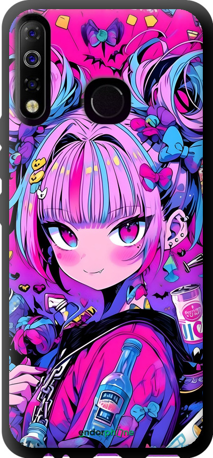 TPU чехол Аніме мілаха для Tecno Spark 4 KC2 - 6314b-2406 изображение 