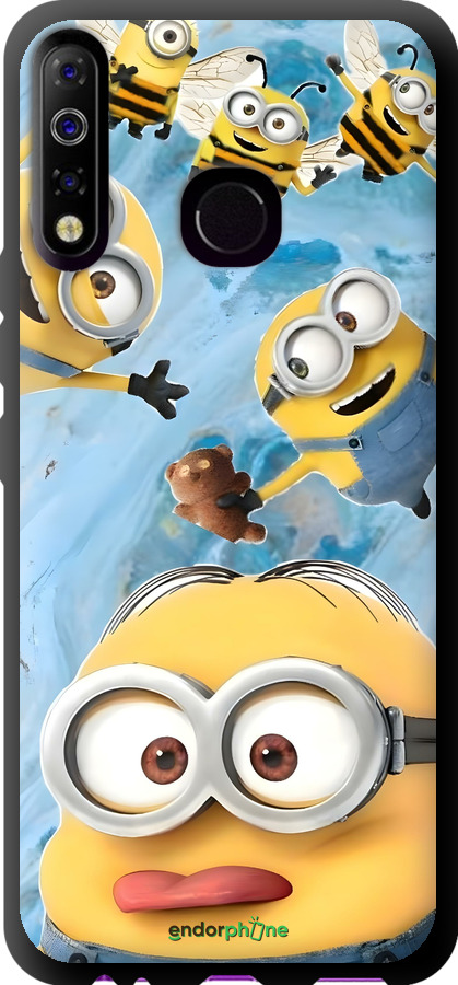 TPU чехол Миньоны для Tecno Spark 4 KC2 - 6386b-2406 изображение 
