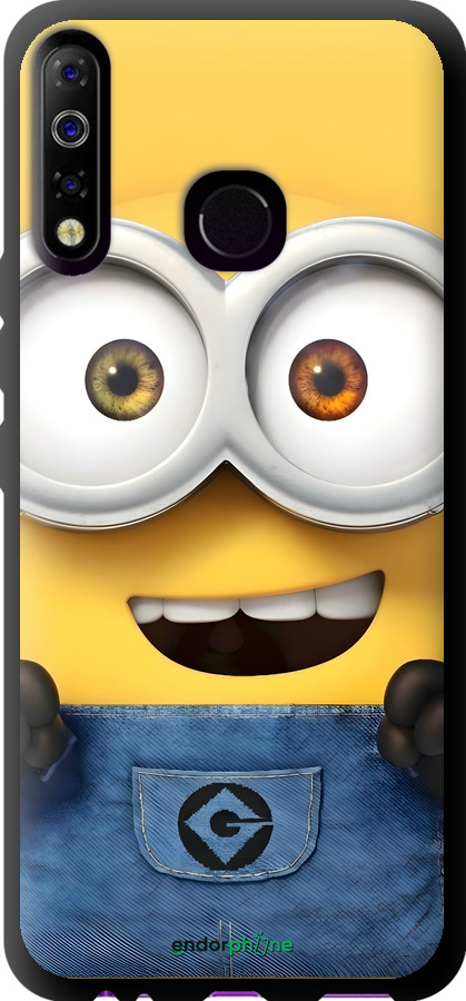 TPU чехол Миньон для Tecno Spark 4 KC2 - 6389b-2406 изображение 