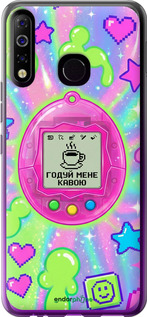 Силиконовый чехол Y2K Aesthetic Retro Pet: Годуй мене кавою для Tecno Spark 4 KC2 - 6784u-2406 изображение 