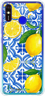 Силикон с усиленными углами чехол Grocery Girl Italian Summer для Tecno Spark 4 Lite - 6766sp-2425 изображение 