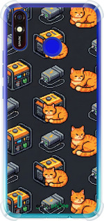 Силикон с усиленными углами чехол Autonomous Zone для Tecno Spark 4 Lite - 6771sp-2425 изображение 