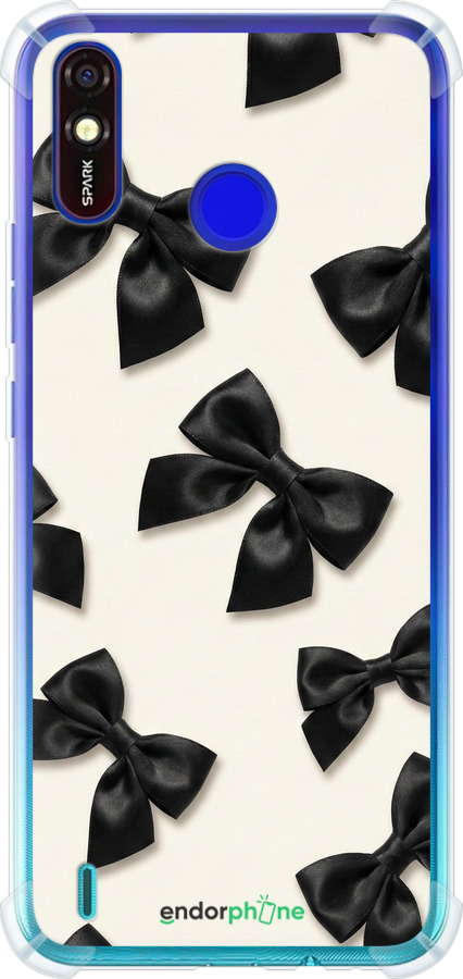 Силикон с усиленными углами чехол Dark Coquette для Tecno Spark 4 Lite - 6765sp-2425 изображение 