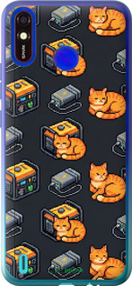 Силиконовый чехол 'Autonomous Zone' для Tecno Spark 4 Lite изображение 3