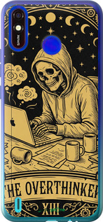 Силиконовый чехол 'The Overthinker' для Tecno Spark 4 Lite изображение 1