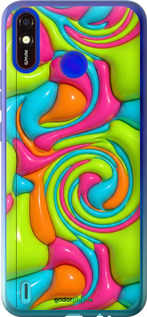 Силіконовий чехол Y2K Jelly Dream для Tecno Spark 4 Lite - 6780u-2425 изображение 