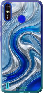 Силиконовый чехол Liquid Chrome для Tecno Spark 4 Lite - 6781u-2425 изображение 