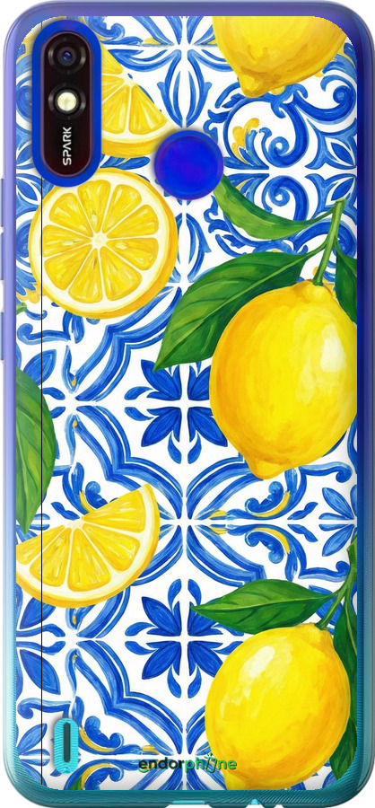 Силіконовий чехол Grocery Girl Italian Summer для Tecno Spark 4 Lite - 6766u-2425 изображение 