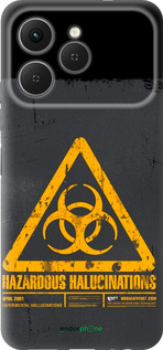 Силиконовый чехол biohazard 28 для Tecno Spark 40 4G - 4846u-4116 изображение 