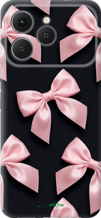 Силиконовый чехол Coquette Ribbons Dark Coquette для Tecno Spark 40 4G - 6767u-4116 изображение 